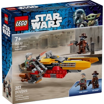 LEGO Star Wars La Motojet de Cobb Vanth, Ensemble de Construction de Jouet 75437