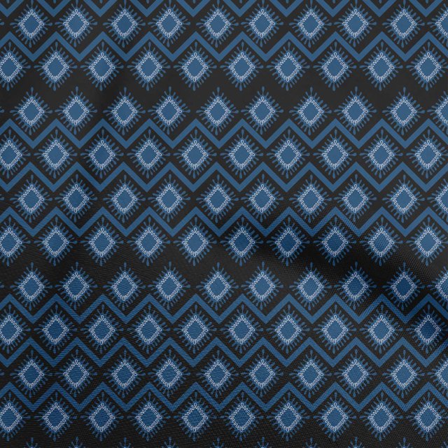 oneOone Viscose Jersey Black Fabric Abstract Sewing Material Print Fabric By The Yard 60 Inch Wide