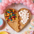 thumbnail image 3 of Purpose Wooden Serving Board And Egg Tray With Handle For Cheese Platter Reusable Craftsmanship Kitchen And Outdoor Use, 3 of 4