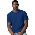 thumbnail image 1 of Hanes TAGLESS Men`s T-Shirt - Best-Seller, S, Deep Royal, 1 of 7