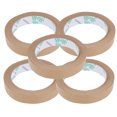 thumbnail image 1 of Paper Shipping Tape Light Brown 5Pcs 18Mm30M, 1 of 9