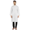 thumbnail image 1 of Atasi Indian Designer Kurta For Mens Party Wear Traditional Dress Solid Ethnic Long Shirt, 1 of 7