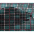 thumbnail image 4 of oneOone Viscose Chiffon Fabric Tartan Check Printed Fabric 1 Yard 42 Inch Wide, 4 of 4