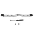 thumbnail image 1 of Bracelet de Montre en Acier Inoxydable Réglable à Libération Rapide pour Bracelet Honneur 5 4(Noir Argenté), 1 of 14
