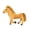 Light Brown, variant on Stuffed Animals Horse Cuddly Plush Toy for Bedroom Living Room Decoration Black