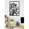 thumbnail image 3 of Marvel Sketch - Group Wall Poster, 14.725" x 22.375" Framed, 3 of 4