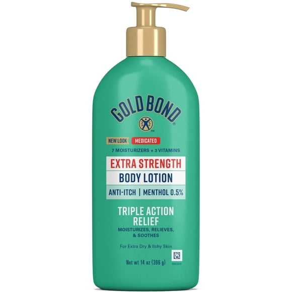 Gold Bond Body Lotion Medicated Extra Strength 14 oz (Pack of 4)