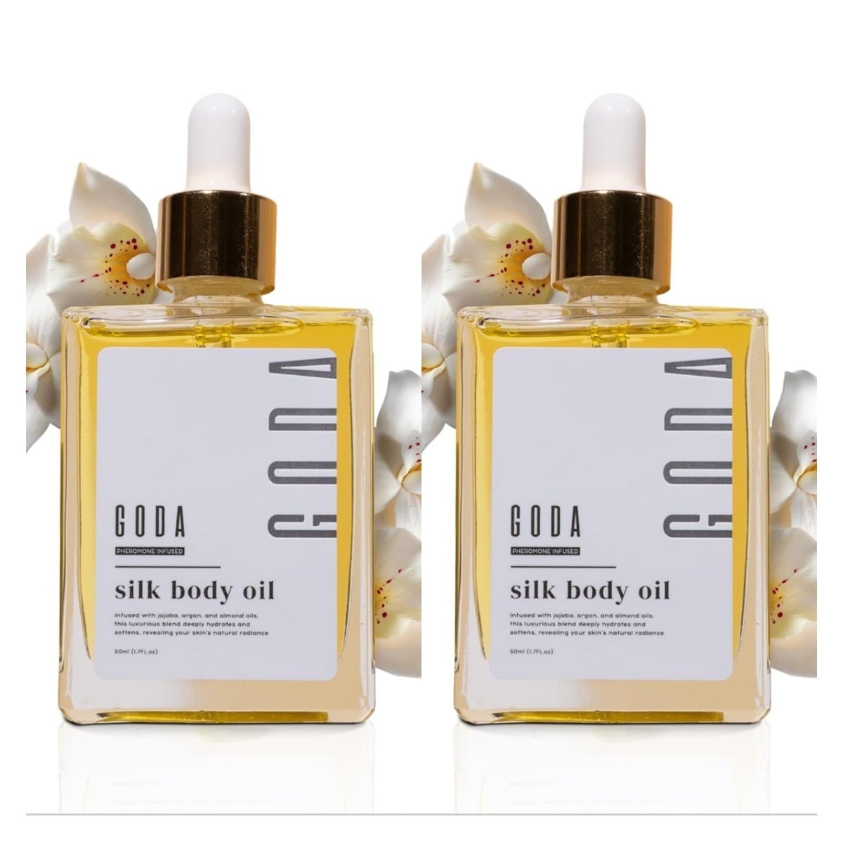 GODA for her ＋　GODA silk body oil セット GODA Silk Body Oil Women - Firming Anti Aging Moisturizing Formula