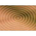 thumbnail image 1 of Ahgly Tapis Rectangulaire Orange Lavable en Machine, 3 Pieds x 5 Pieds, 1 of 7