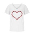 thumbnail image 5 of Birdeem T-Shirt Sans Manches à Col en V pour Femmes, Mode Décontractée, Imprimé, Chandail, 5 of 5