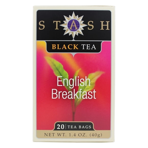 Stash Tea - Thé Noir English Breakfast - 20 Sachets de Thé