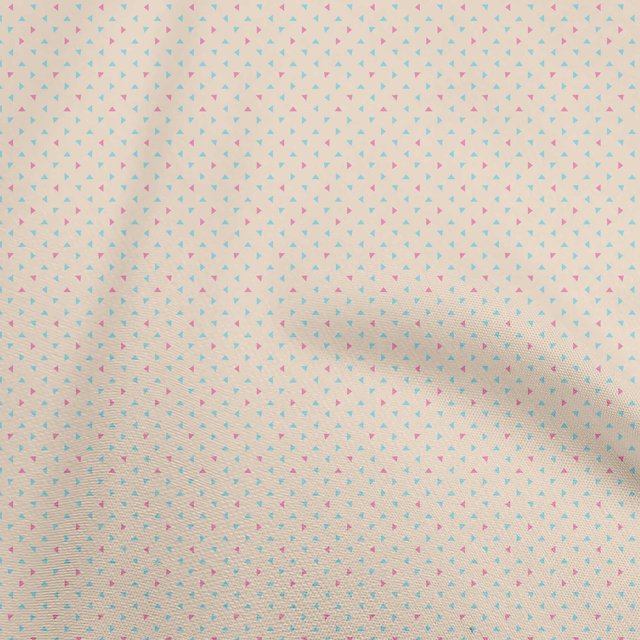 oneOone Silk Tabby Light Beige Fabric Geometric Craft Projects Decor Fabric Printed By The Yard 42 Inch Wide
