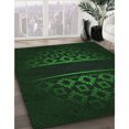thumbnail image 3 of Ahgly Tapis d'Intérieur Lavable en Machine Carré Vert Émeraude Profond, 8 Pieds Carré, 3 of 7