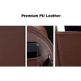 thumbnail image 2 of Amdohai Car Seat Organizer, Car Organizer Back Seat Protector PU Leather Car Storage Organizer with Foldable Table Tray, Tablet Holder, Tissue Box, Multi Pockets (Black 1Piece), 2 of 5