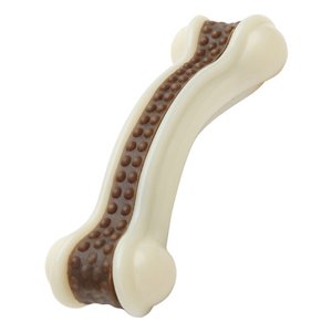 Dogs Toys for Aggressive Chewers, Long Lasting Dog Toy with Realistic Bone Shape, Safe Non-Toxic Hard Nylon Material for Medium and Small Dogs