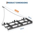thumbnail image 4 of BeesClover Tow-Behind Land Leveler & Power Rake, Chain for Gravel Driveway, Soil, Sand, Lawn, Hay Field Prep (ATV/UTV/Tractor), 4 of 7