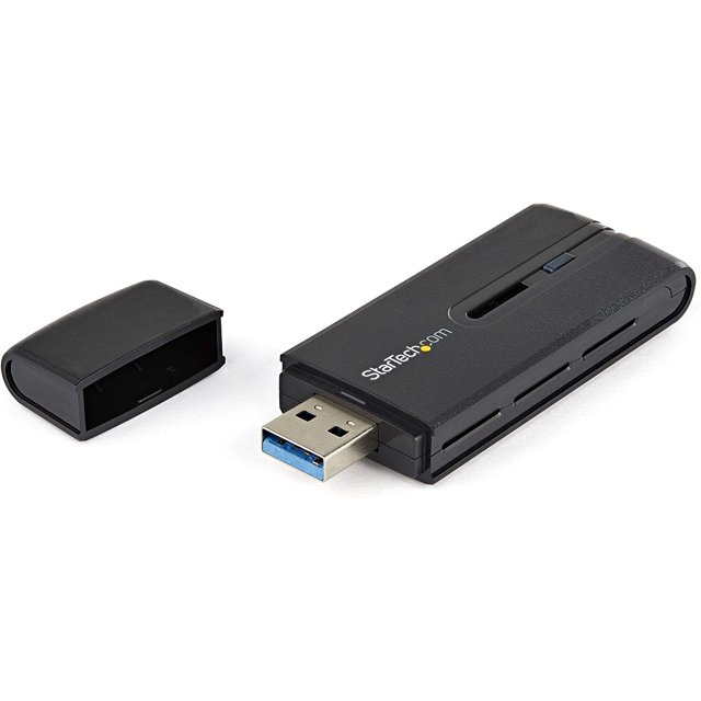 StarTech Adaptateur Réseau Sans Fil Double Bande USB 3.0 AC1200 - Adaptateur WiFi 802.11ac - Sans Fil USB 2.4GHz / 5GHz