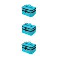 thumbnail image 2 of Redempat Nail Polish Storage Bags Made With Polyester For Everyday Sturdy And Durable sky blue 3Set, 2 of 6