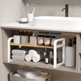 thumbnail image 4 of Kitchen Storage Rack for Dishes, Seasoning Bottles, and Cans | Countertop Organizer with Solid Wood and Metal Frame | Stable No-Slip Shelf for Kitchen, Bathroom, or Pantry, 4 of 6