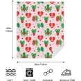 thumbnail image 2 of Cute Cactus Blanket Soft Fuzzy Flannel Plush Funny Throw Blanket for Couch, 2 of 6