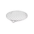 thumbnail image 2 of BUYISI Filet de Barbecue Rond en Acier Inoxydable 15Cm-60Cm avec Pied, Grille de Refroidissement, Support de Barbecue pour Camping Extérieur 18cm, 2 of 7