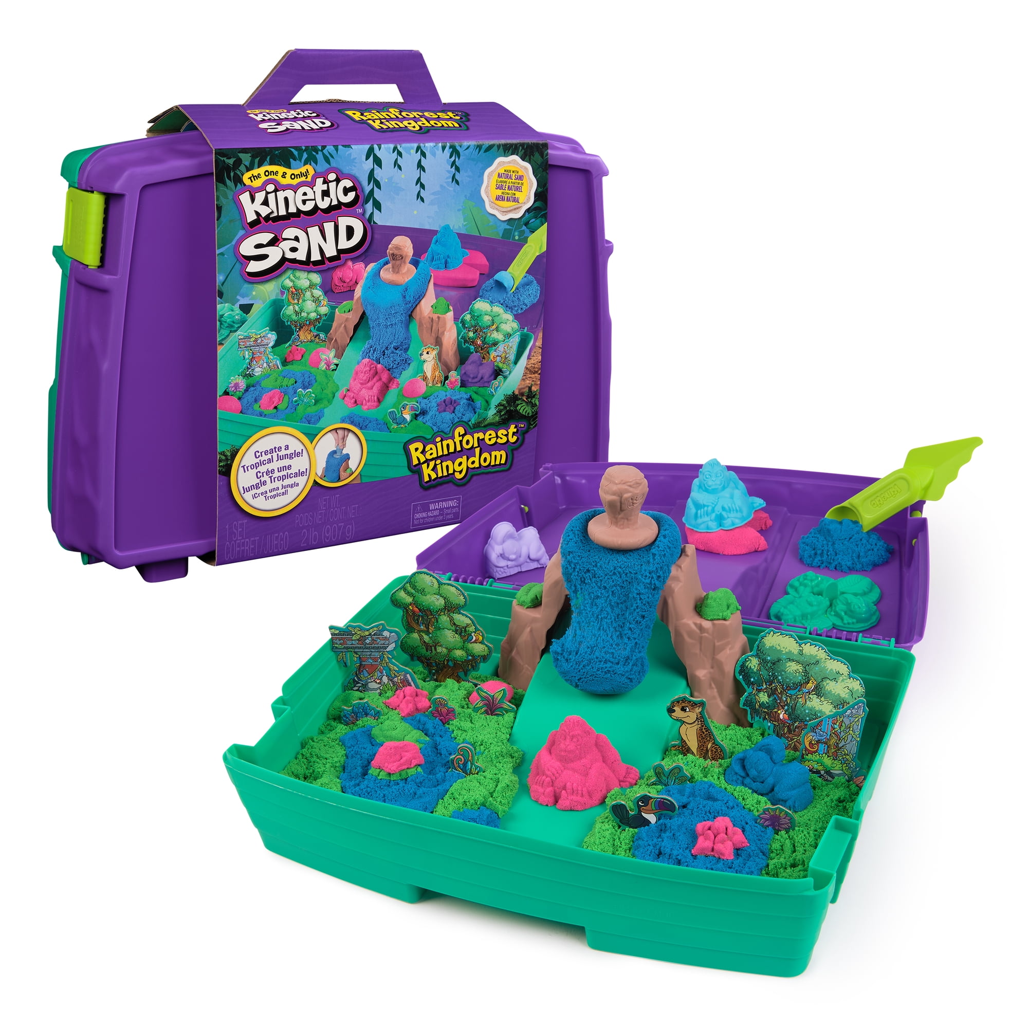 Acheter Kinetic Sand - Ensemble de bac à sable bleu en ligne