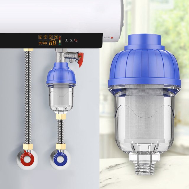 EGNMCR Pré-Filtre pour Chauffe-Eau avec Filet en Acier Inoxydable 316