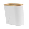 thumbnail image 1 of DOLITY Bathroom Wastebasket Opening Top Simple without Lid Large Indoor Rubbish Can for 15L, 1 of 9
