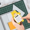 thumbnail image 1 of JWshufel Cute Bear Handheld Calculator Battery Powered Portable Design Suit for Students Schools Classroom Ergonomic Non-Slip Buttons Large Display Easy Use Lightweight Long Lasting, 1 of 3