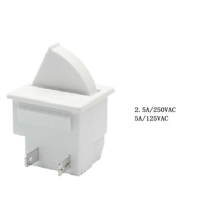 2/3 Pin Refrigerator Door Light Switch AC 5A 250V Refrigerator Accessories