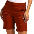 thumbnail image 2 of jovati Shorts Grande Taille pour Femmes Shorts en Sergé Extensible pour Femmes Grande Taille Taille Fine à Enfiler Coupe Régulière Shorts de Randonnée Été Décontractés avec Poches Shorts Grande Taille pour Femmes Shorts pour Femmes Grande Taille, 2 of 12