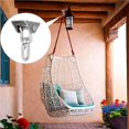 thumbnail image 3 of pitrice Stainless Steel Rotatable Hammock Swing Hanger Hook Fixed Plate Hanging Chair Kit Accessory, 3 of 9