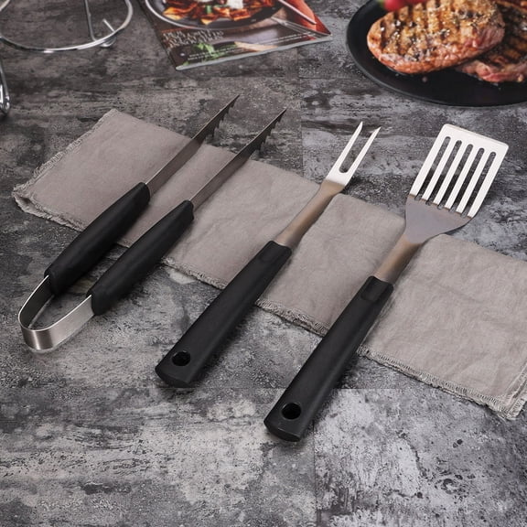 Ensemble de barbecue en acier inoxydable 3 pièces de Mainstays