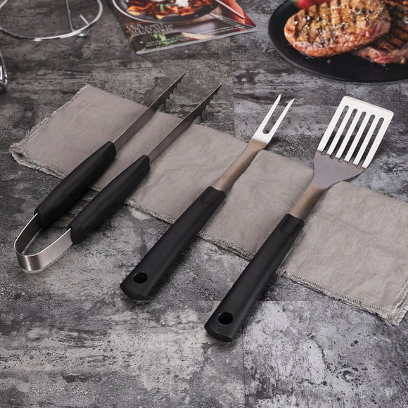 Ensemble de barbecue en acier inoxydable 3 pièces de Mainstays