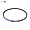 thumbnail image 3 of Unique Bargains 600mm Inner Girth, 10mm Width Cogged V Belts, Rubber Drive Belt for Power Transmission 2 Pack, 3 of 6