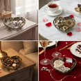 thumbnail image 4 of CQCYD Heart Shaped Resin Bowl, Transparent Jewelry Dish, Decorative Organizer For Rings Earrings, Beautiful Patterned Craft Display, Valentine's Day Gift, 4 of 7