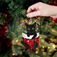 thumbnail image 1 of BKER Christmas Acrylic Christmas Stockings For Cats Decorations Christmas Tree Decorations Crafts Hanging Decorations, 1 of 4