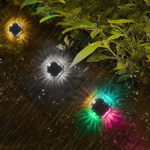 Iumwxz Appareils Ménagers Intelligents Lumières Solaires d'Extérieur Capteur de Lumière Lumières d'Extérieur Lumières Solaires d'Extérieur Étanches à la Pluie Lumières Solaires d'Extérieur pour Cour Terrasse Jardin Garage Plastique Noir Magasinage en Ligne