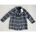 thumbnail image 2 of THEORY Clairene Woolten Check Bracelet-Sleeve Jacket Grey ( S ), 2 of 2