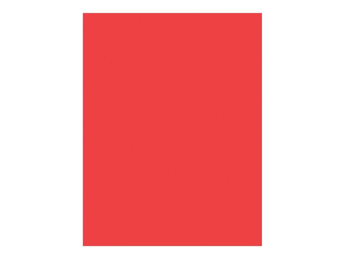 Pacon MULTI-PURPOSE - Sulphite paper - rojo red - Letter A Size (8.5 in x 11 in) 500 sheet(s) plain paper