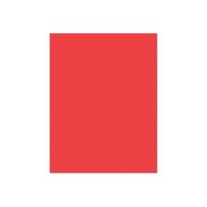Pacon MULTI-PURPOSE - Papier sulfite - rouge rojo - Lettre A Taille (8.5 en x 11 dans) 500 feuille(s) papier ordinaire