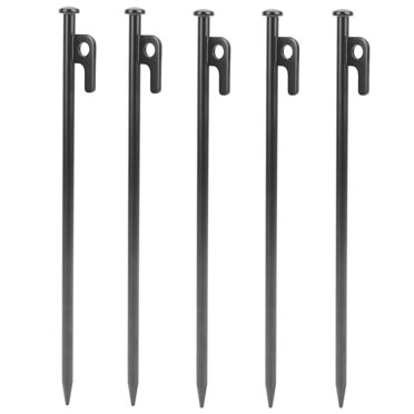 Piquets pour Auvent, Piquets de Tentes Robustes, Durables et Résistants à la Corrosion pour Auvent 30 cm