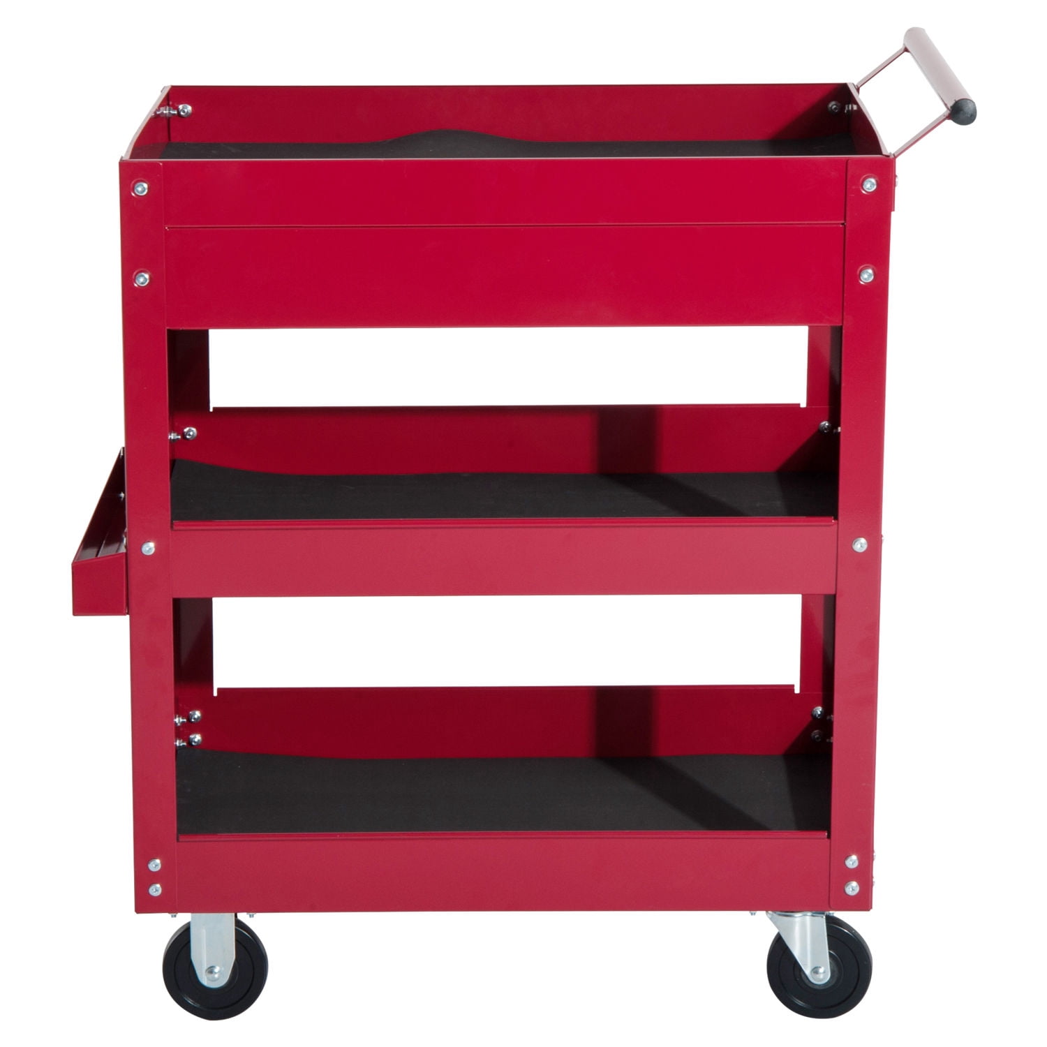HOMCOM 3 Chariot à roulettes