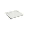thumbnail image 1 of Emberveil Marble White SMC Shower Base 36" x 36" – Low Profile Anti-Slip Stone Texture with Side Drain, 1 of 6