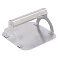 thumbnail image 2 of Stainless Steel Meat Press For Crisp Burgers With Smoke Free Cooking, Time Saving Tool For Kitchen And Outdoor Grilling, 2 of 8