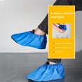 thumbnail image 3 of YAOMOBB Protège-Chaussures Réutilisables Pliables Imperméables Couvre-Chaussures Antidérapants Résistants à l'Usure Surchaussures 1 Paire, 3 of 6