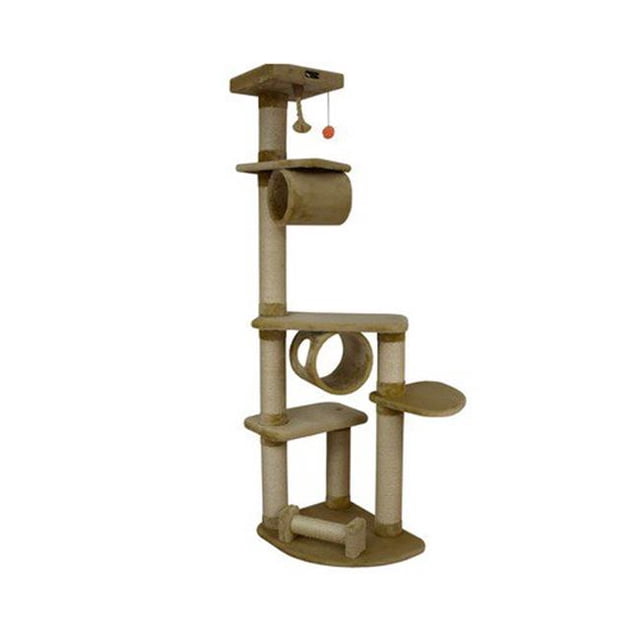Aeromark A7463 Armarkat Classic Arbre à Chat 36 x 32 x 74 - Beige