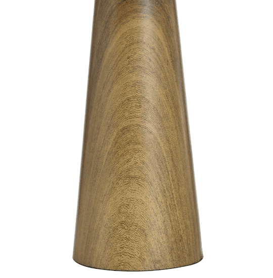 Better Homes & Gardens Wood Grain Finish Table Lamp with Pleated Shade