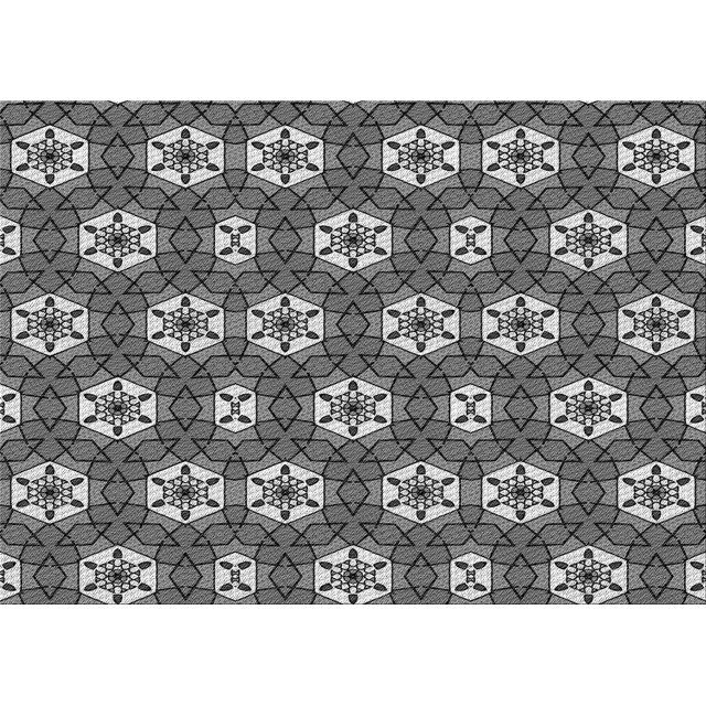Ahgly Company Tapis Rectangulaire Lavable en Machine Intérieur Transitionnel Gris Foncé, 3 Pieds x 5 Pieds