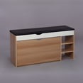 thumbnail image 4 of SOCE012 - Craftsman Shoe Storage bench with Long Bench Seat, 4 of 8